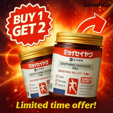Japanese Instant Pain Relief Soothing Massage Gel 🌸✨ (Buy 1 Get 1 Free 🔥🔥)